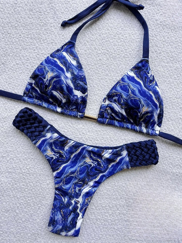 Mini Thong High Cut Bikini Female Swimsuit Women