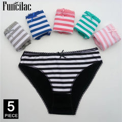Women's cotton panties Girl Briefs Ms