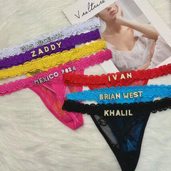 Thong Panties Sexy Customized Underwear G-String