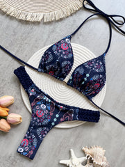 Mini Thong High Cut Bikini Female Swimsuit Women
