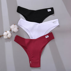 3/5Pcs Cotton Brazilian Panties Women's