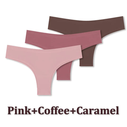 3PCS Seamless Maillard Panties