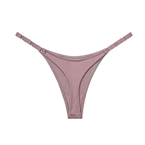 Seamless Sexy Thong Women Panties Zebra Flower