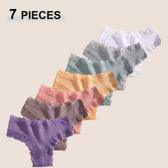 7PCS/Set Women Sexy Lace Panties