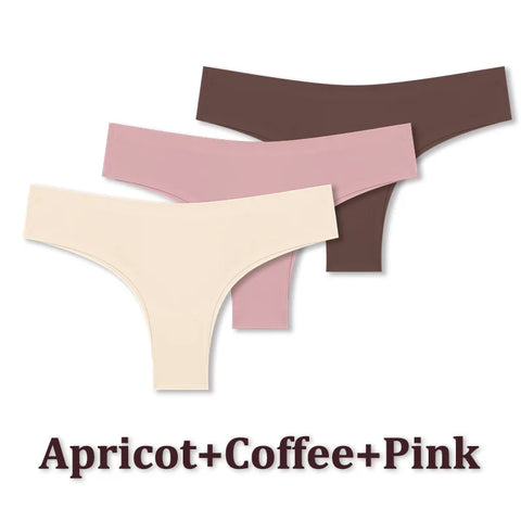 3PCS Seamless Maillard Panties