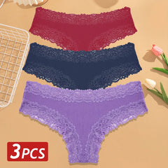 3PCS/Set Women Sexy Brazilian Panties