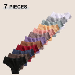 7PCS/Set Women Sexy Lace Panties