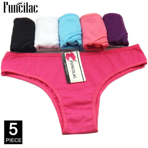 Women's cotton panties Girl Briefs Ms