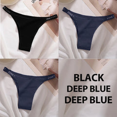 3PCS/Set Cotton Panties Briefs Women
