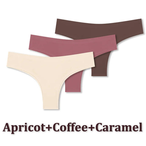 3PCS Seamless Maillard Panties