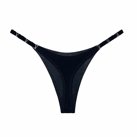Seamless Sexy Thong Women Panties Zebra Flower