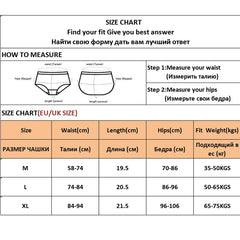 5Pcs/Set Women Cotton Brazilian Panties V