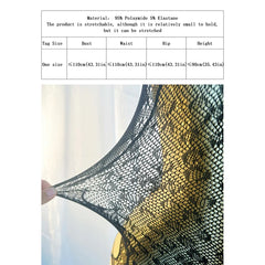 1PC Women Sexy Lingerie Sexy Fishnet Cover Up