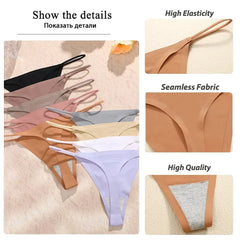 7Pcs/Set Women Seamless Thongs