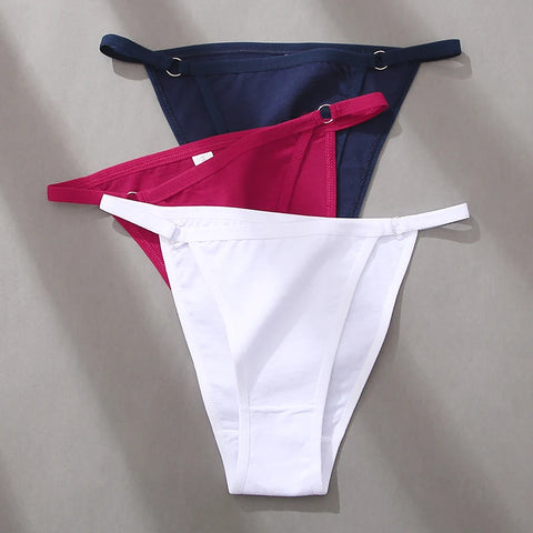 3Pcs/set Women's Cotton Panties
