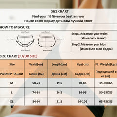 3Pcs/Set Women Cotton Thongs Panties