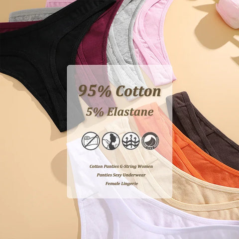 3Pcs/Set Seamless Thong Flexibility