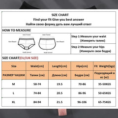3/5Pcs Cotton Brazilian Panties Women's