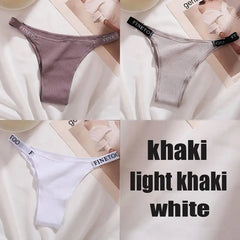 3PCS/Set Cotton Panties Briefs Women